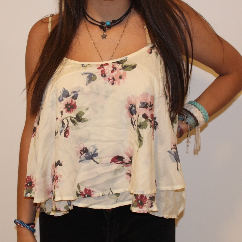 Floral Tank Top